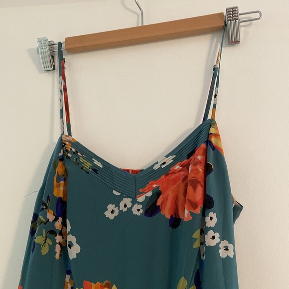 Anthropologie Moulinette Soeurs Floral Mint Green Dress 10 - Picture 5 of 9